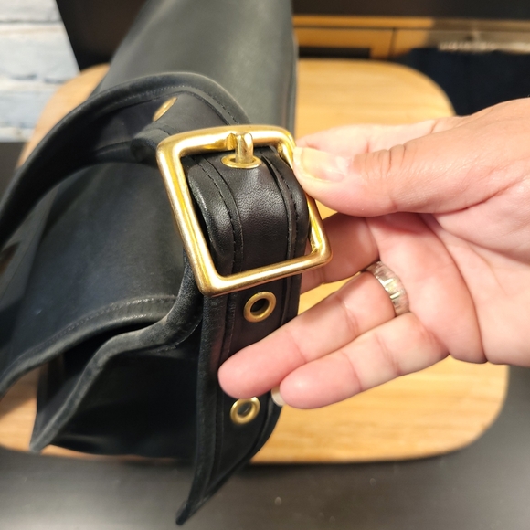 Coach Classic Patricia Leather 9951 Legacy Saddle Bag - Picture 6 of 16